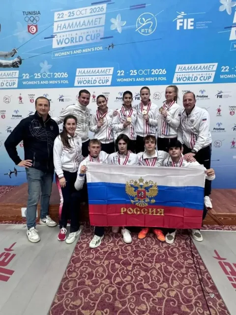 Спортсменки Люберец завоевали медали на Кубке мира по фехтованию