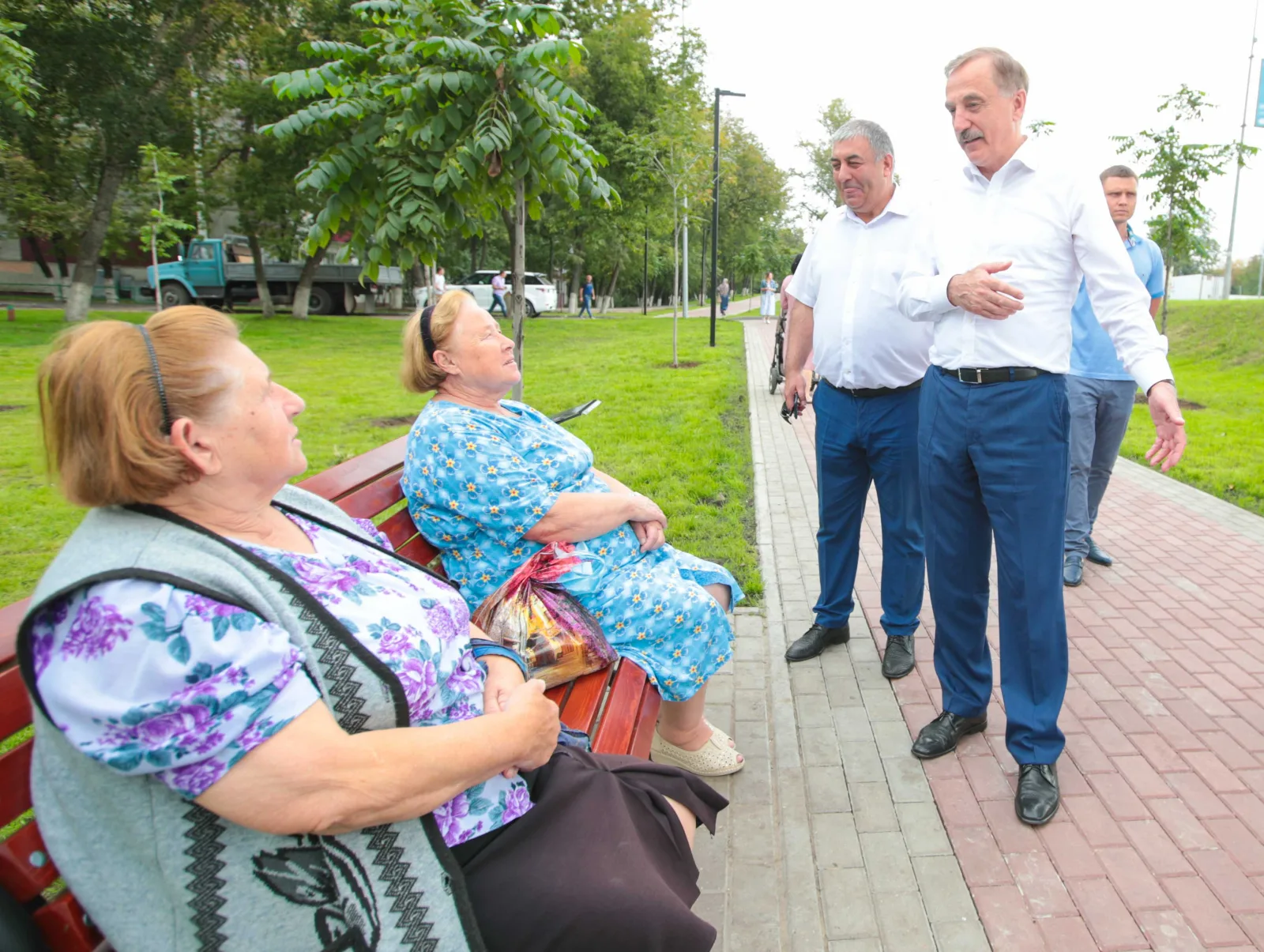 Пешеходная зона ул. Смирновская 23.08.19