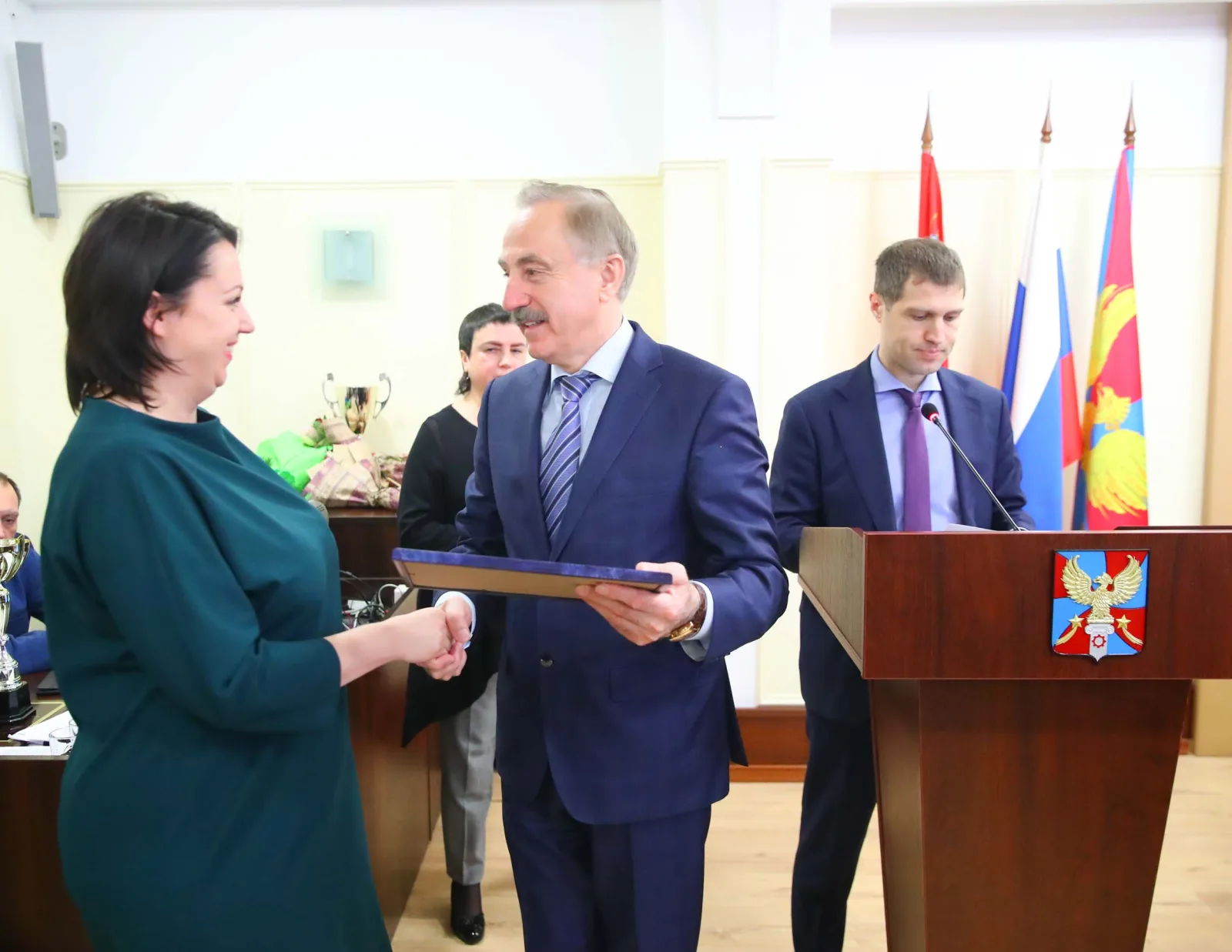 Награждение предпринимателей
