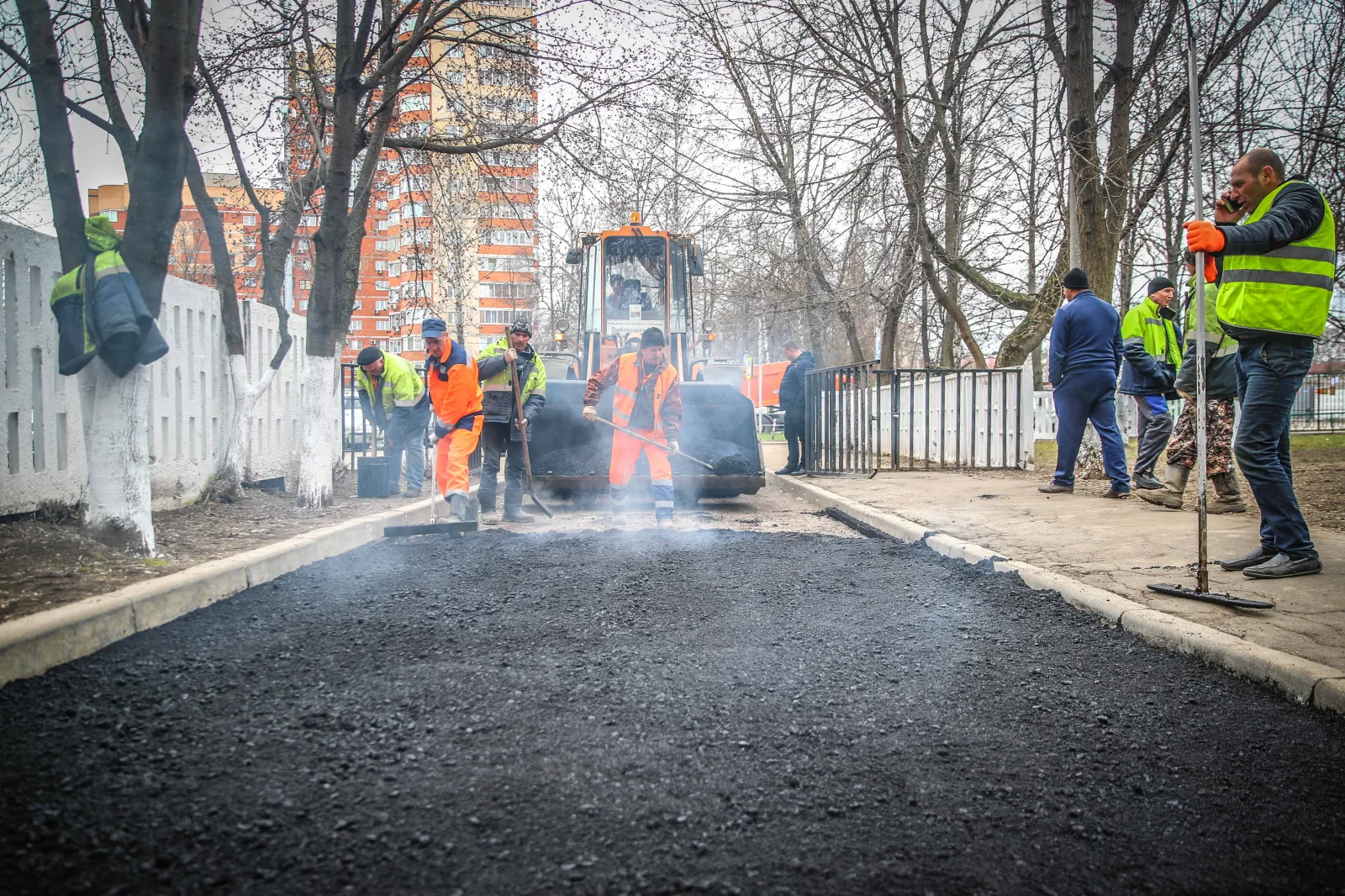 ремонт асфальта