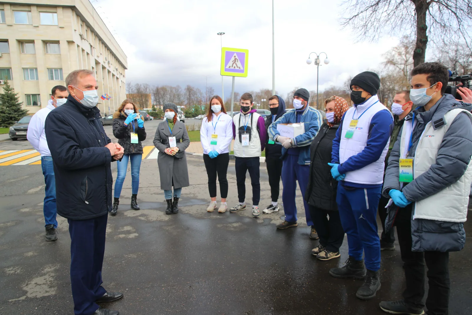 Встреча с волонтёрами