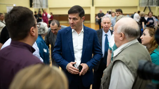 Выездная администрация в школе № 8 (г. Люберцы, поселок ВУГИ, д. 9А)