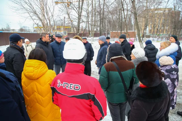 Встреча с рабочей группой в Томилино